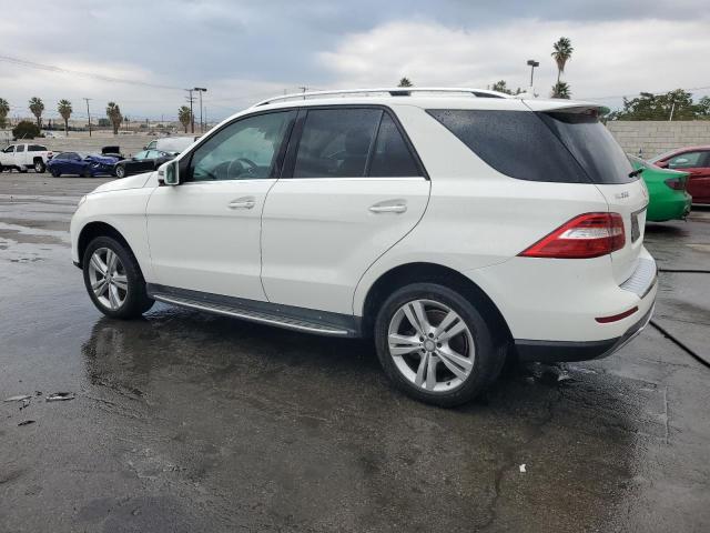 4JGDA5HB7EA282359 - 2014 MERCEDES-BENZ ML 350 4MATIC WHITE photo 2