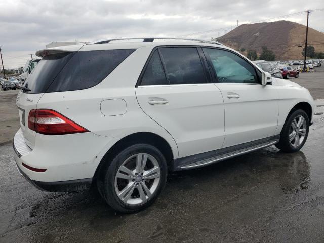 4JGDA5HB7EA282359 - 2014 MERCEDES-BENZ ML 350 4MATIC WHITE photo 3