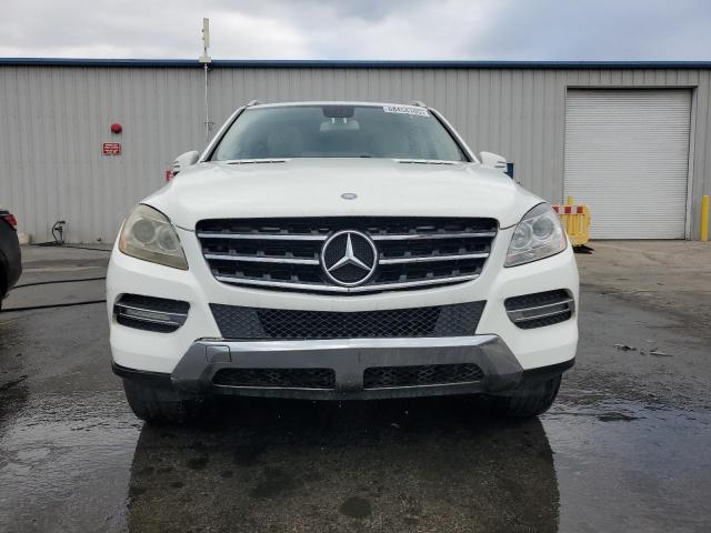 4JGDA5HB7EA282359 - 2014 MERCEDES-BENZ ML 350 4MATIC WHITE photo 5