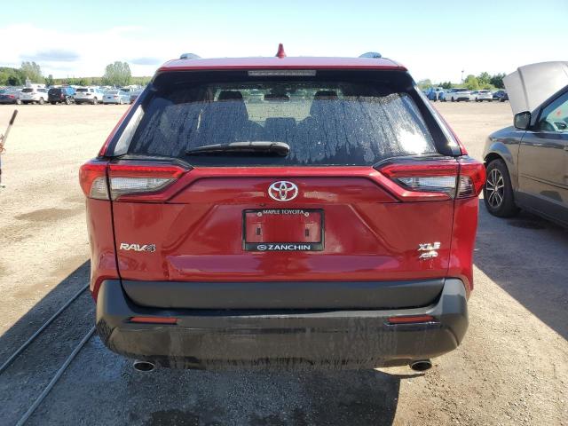 2T3R1RFV3PW346867 - 2023 TOYOTA RAV4 XLE RED photo 6