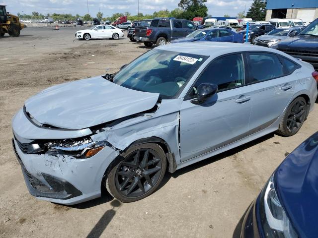 2HGFE2F56PH530927 - 2023 HONDA CIVIC SPORT ნაცრისფერი ფოტო 1