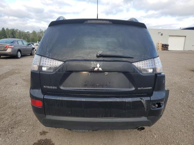 JA4LT21W59Z603239 - 2009 MITSUBISHI OUTLANDER ES BLACK photo 6