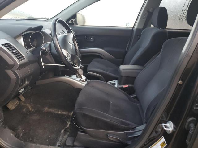 JA4LT21W59Z603239 - 2009 MITSUBISHI OUTLANDER ES BLACK photo 7