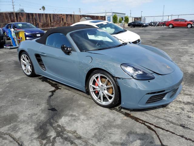 WP0CB2A8XHS241653 - 2017 PORSCHE BOXSTER S BLUE photo 4