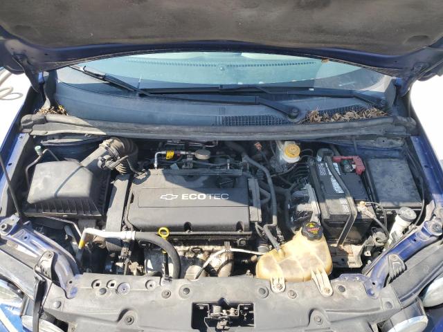 1G1JA5SH3C4197625 - 2012 CHEVROLET SONIC LS BLUE photo 11