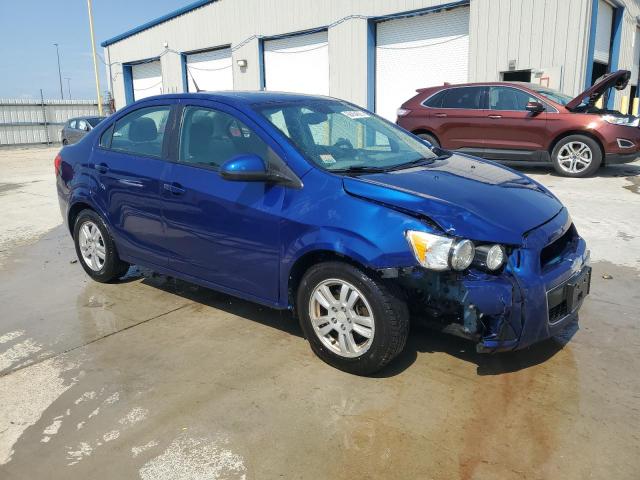 1G1JA5SH3C4197625 - 2012 CHEVROLET SONIC LS BLUE photo 4