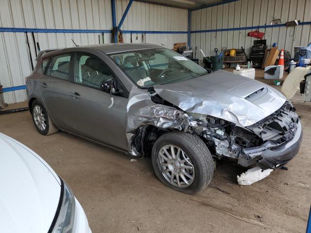 JM1BL1L40C1528835 - 2012 MAZDA SPEED 3 GRAY photo 4