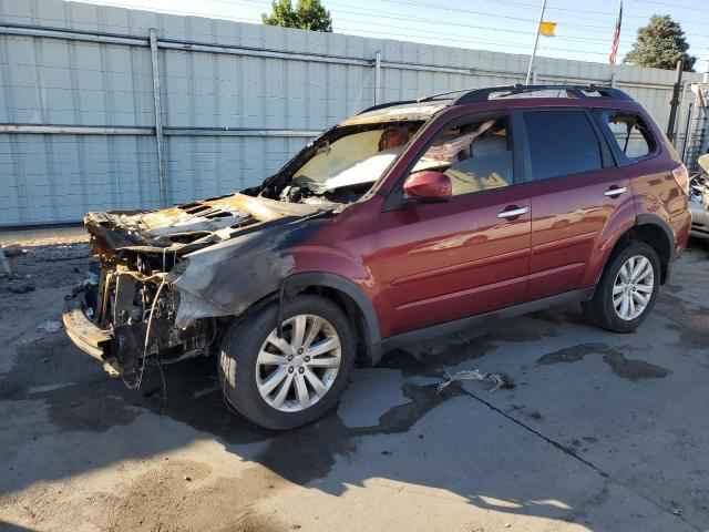 JF2SHADC5BH781860 - 2011 SUBARU FORESTER 2.5X PREMIUM MAROON photo 1