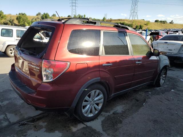 JF2SHADC5BH781860 - 2011 SUBARU FORESTER 2.5X PREMIUM MAROON photo 3