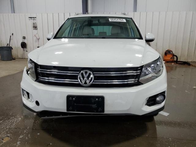 WVGAV7AX0FW606703 - 2015 VOLKSWAGEN TIGUAN S WHITE photo 5