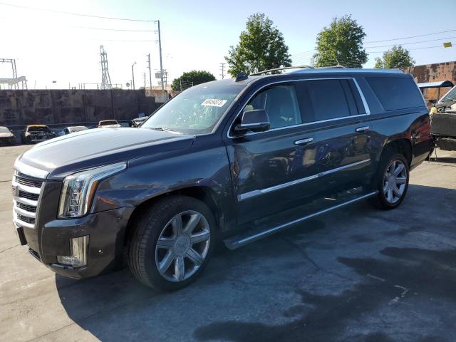 1GYS4JKJ4JR221472 - 2018 CADILLAC ESCALADE ESV PREMIUM LUXURY BLACK photo 1