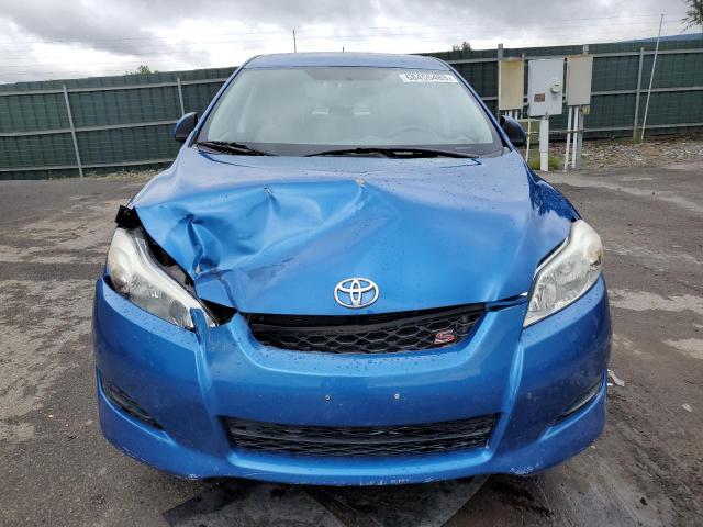 2T1LE40E99C009865 - 2009 TOYOTA COROLLA MA S BLUE photo 5