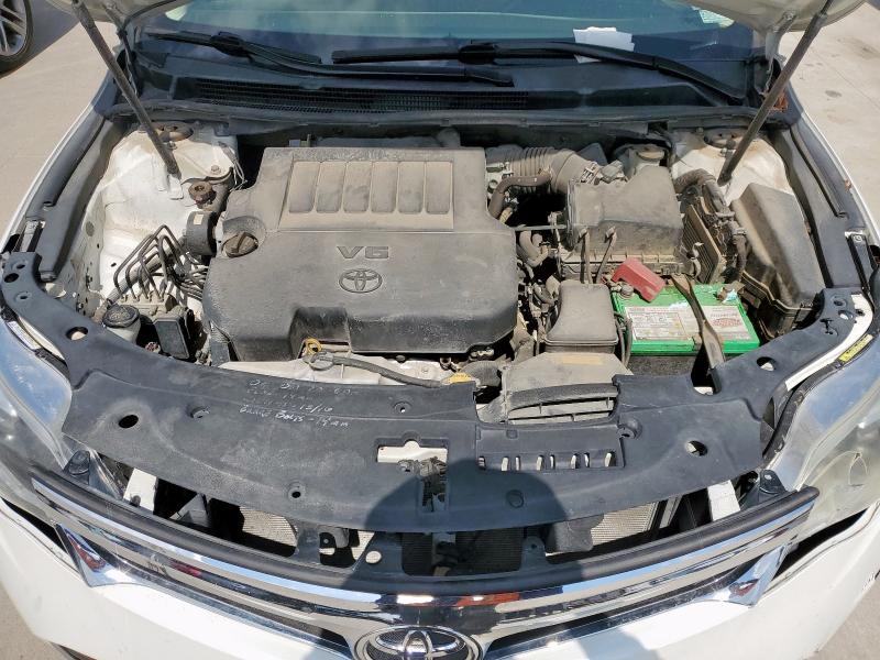 4T1BK1EB8DU011311 - 2013 TOYOTA AVALON BASE Белый фото 11