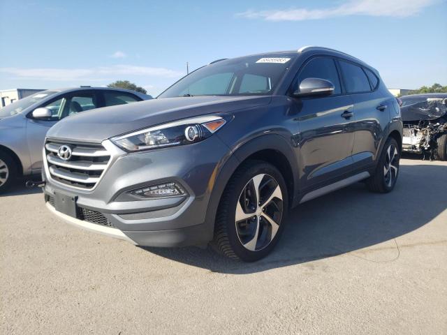 KM8J33AL8JU743985 - 2018 HYUNDAI TUCSON SPORT GRAY photo 1