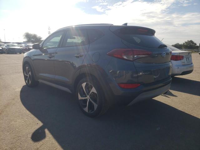 KM8J33AL8JU743985 - 2018 HYUNDAI TUCSON SPORT GRAY photo 2