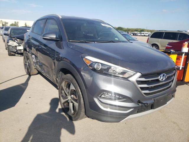 KM8J33AL8JU743985 - 2018 HYUNDAI TUCSON SPORT GRAY photo 4