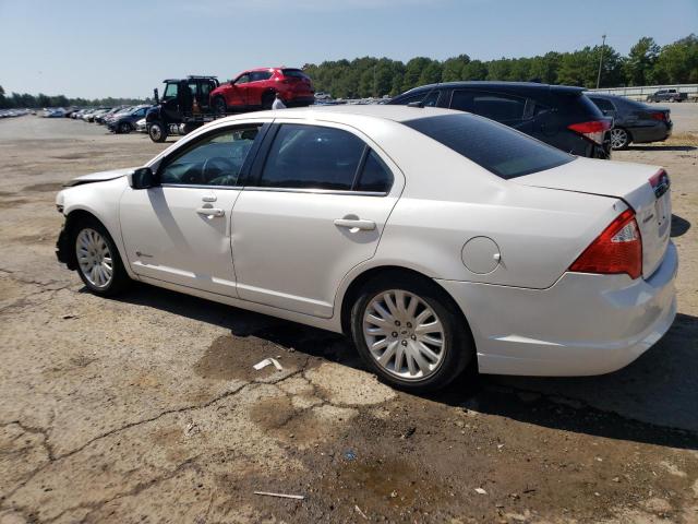 3FADP0L34AR268298 - 2010 FORD FUSION HYBRID WHITE photo 2