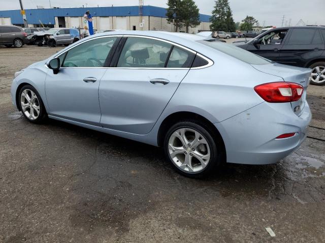 1G1BF5SM9H7144923 - 2017 CHEVROLET CRUZE PREMIER BLUE photo 2