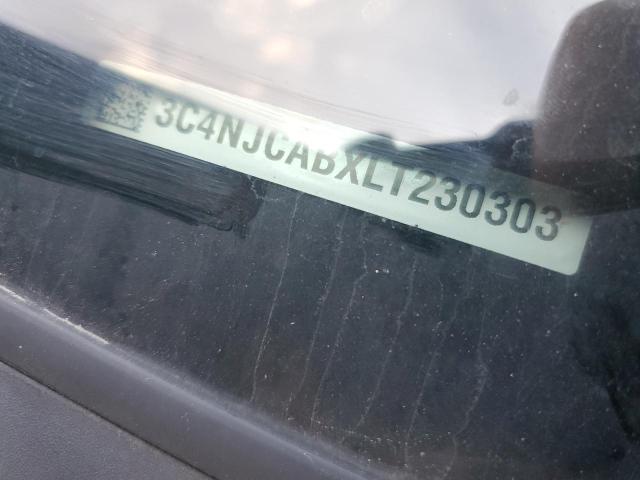 3C4NJCABXLT230303 - 2020 JEEP COMPASS SPORT ვერცხლისფერი ფოტო 13