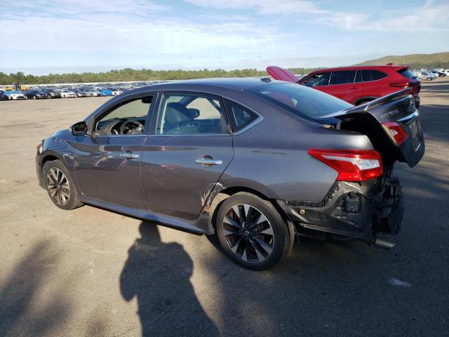 3N1CB7AP3JY203910 - 2018 NISSAN SENTRA SR TURBO GRAY photo 2