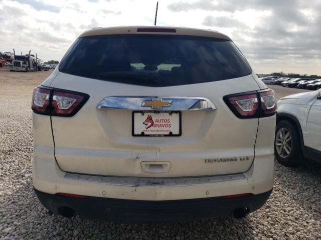 1GNKRLKD0DJ136362 - 2013 CHEVROLET TRAVERSE LTZ CREAM photo 6