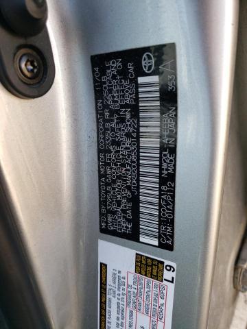 JTDKB20U853014722 - 2005 TOYOTA PRIUS SILVER photo 12