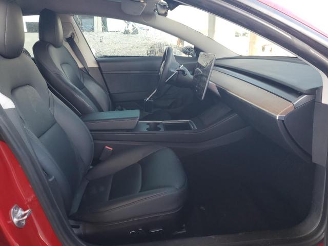 5YJ3E1EA1MF921236 - 2021 TESLA MODEL 3 RED photo 7
