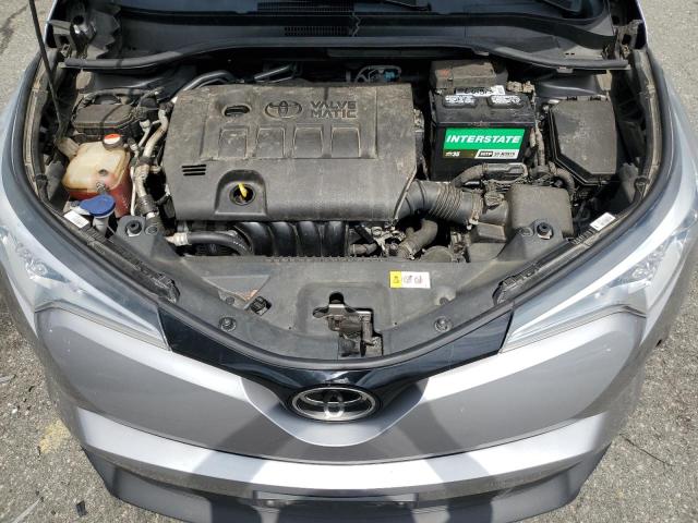 NMTKHMBXXJR005982 - 2018 TOYOTA C-HR XLE SILVER photo 12