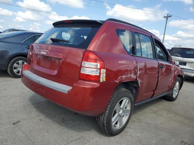 1J8FT47W57D221835 - 2007 JEEP COMPASS MAROON photo 3