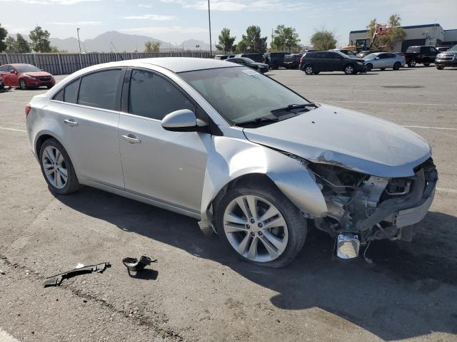 1G1PH5SC4C7145218 - 2012 CHEVROLET CRUZE LTZ SILVER photo 4