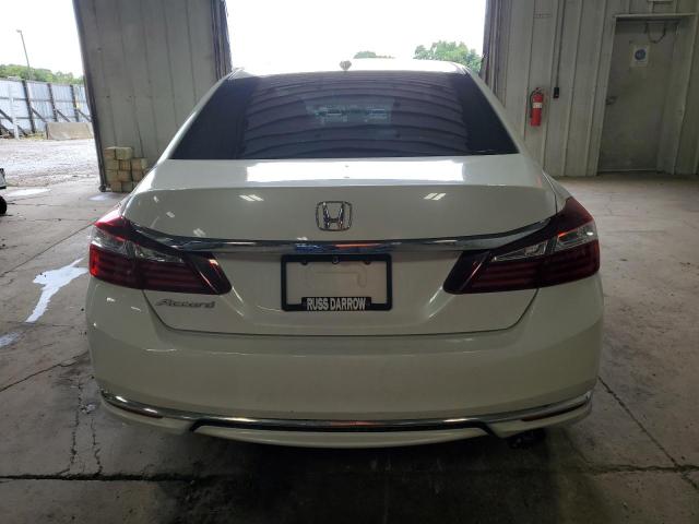 1HGCR2F88HA064225 - 2017 HONDA ACCORD EXL WHITE photo 6