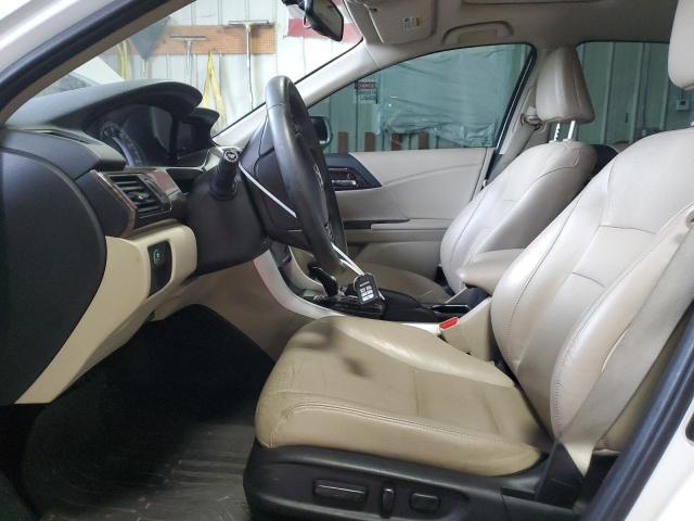 1HGCR2F88HA064225 - 2017 HONDA ACCORD EXL WHITE photo 7