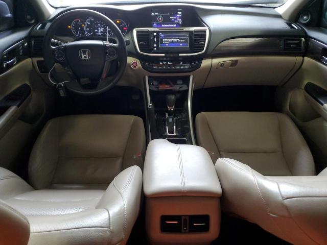 1HGCR2F88HA064225 - 2017 HONDA ACCORD EXL WHITE photo 8