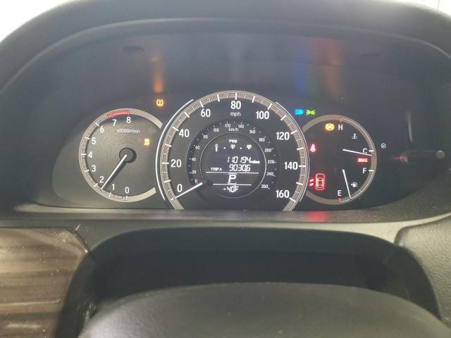 1HGCR2F88HA064225 - 2017 HONDA ACCORD EXL WHITE photo 9