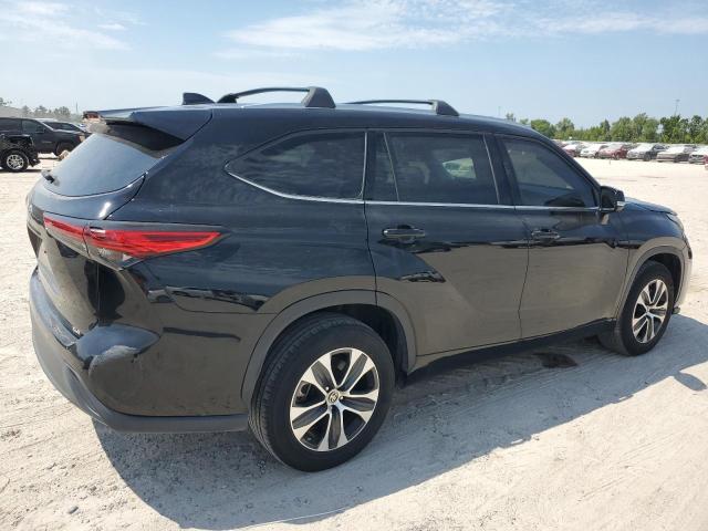 5TDGZRAHXMS089284 - 2021 TOYOTA HIGHLANDER XLE BLACK photo 3