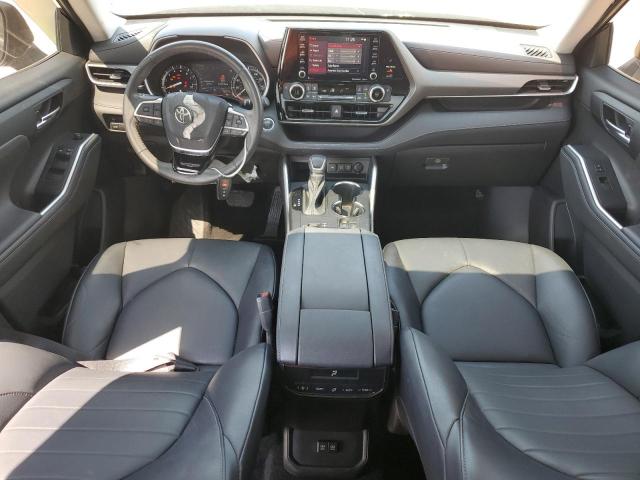 5TDGZRAHXMS089284 - 2021 TOYOTA HIGHLANDER XLE BLACK photo 8