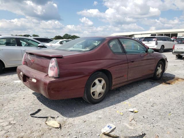 2G1WX15K819354970 - 2001 CHEVROLET MONTE CARL SS MAROON photo 3