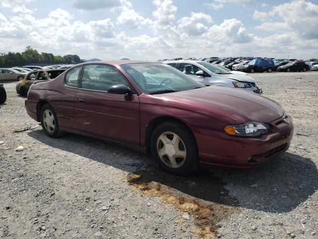 2G1WX15K819354970 - 2001 CHEVROLET MONTE CARL SS MAROON photo 4