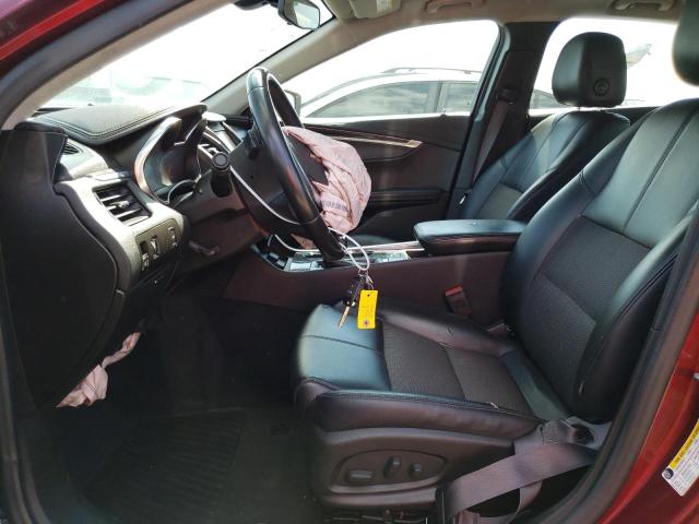 2G1105S36H9104933 - 2017 CHEVROLET IMPALA LT Қызыл фото 7