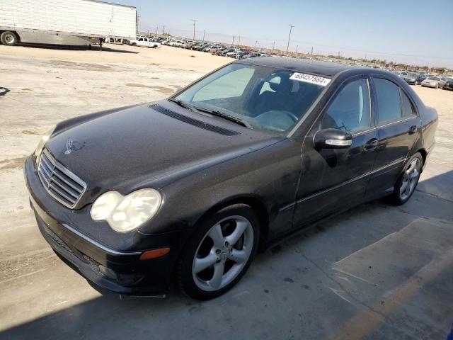 WDBRF52H66A906791 - 2006 MERCEDES-BENZ C 230 BLACK photo 1