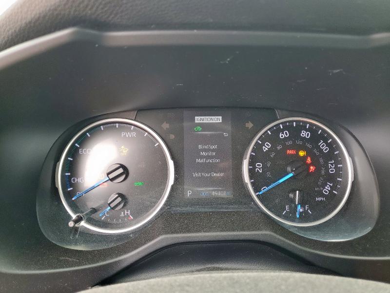 4T3RWRFV5MU025829 - 2021 TOYOTA RAV4 XLE Gümüş foto 9