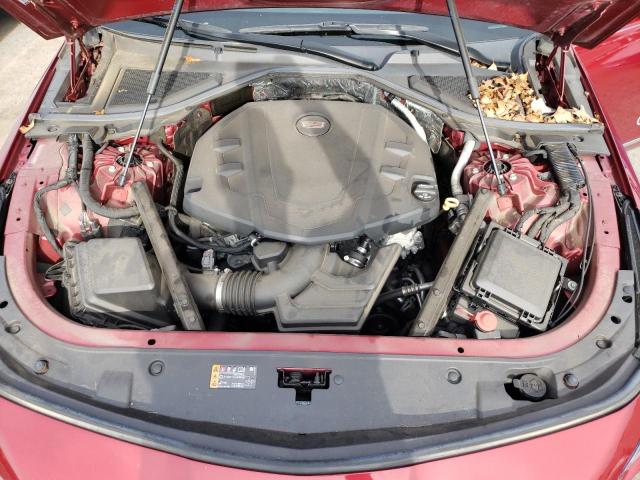 1G6KB5RS4LU107296 - 2020 CADILLAC CT6 LUXURY MAROON photo 11