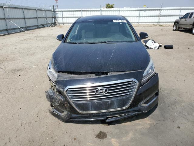 KMHE14L24GA025877 - 2016 HYUNDAI SONATA PLUG-IN HYBRID BLACK photo 5