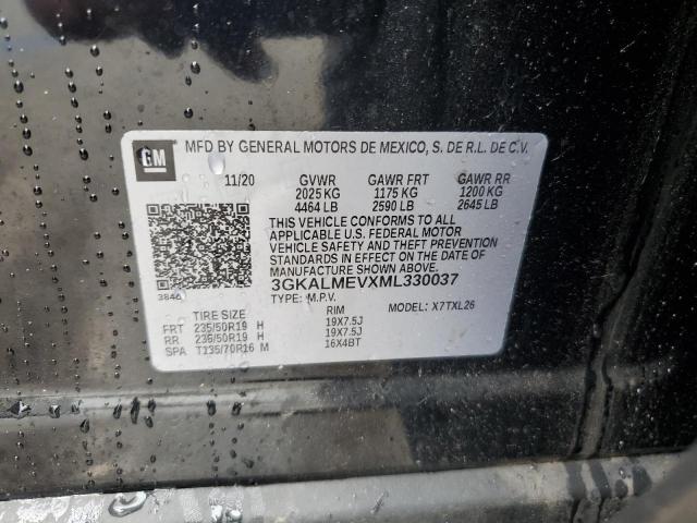 3GKALMEVXML330037 - 2021 GMC TERRAIN SLE Қара фото 14