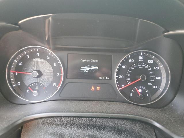 3KPF24AD4NE419027 - 2022 KIA FORTE FE BLACK photo 9