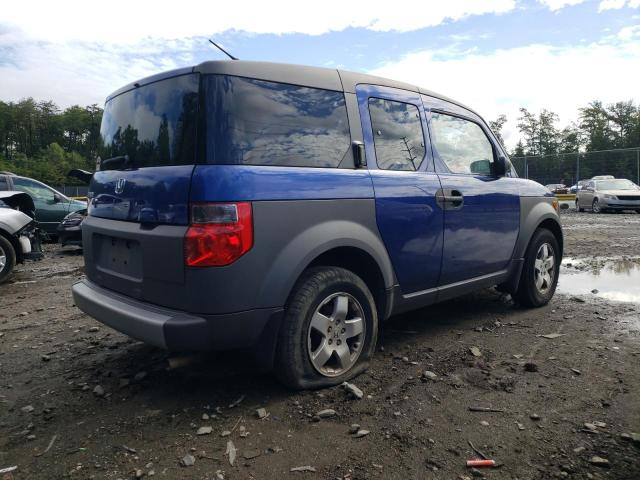 5J6YH28664L028738 - 2004 HONDA ELEMENT EX BLUE photo 3