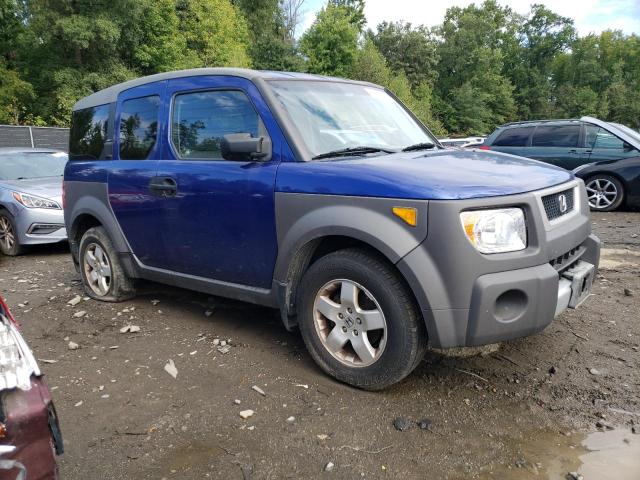 5J6YH28664L028738 - 2004 HONDA ELEMENT EX BLUE photo 4