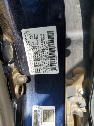 2HKRM4H5XGH619768 - 2016 HONDA CR-V EX BLUE photo 12