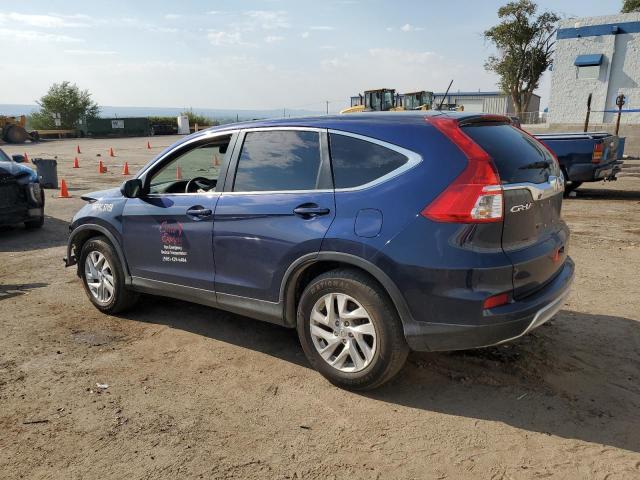 2HKRM4H5XGH619768 - 2016 HONDA CR-V EX BLUE photo 2