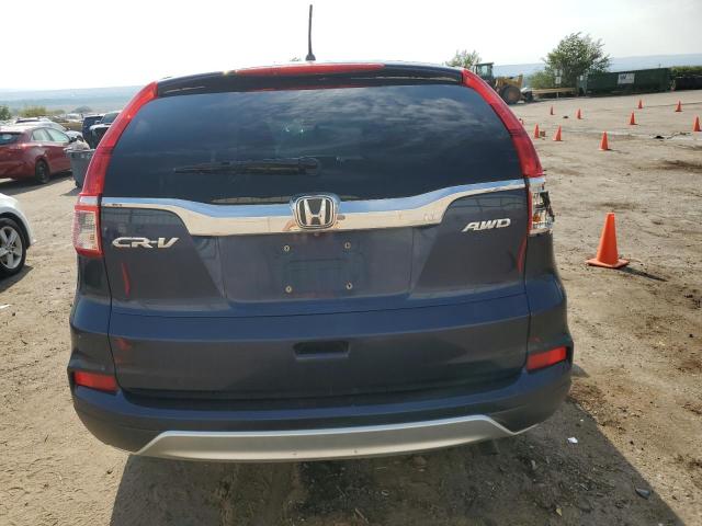 2HKRM4H5XGH619768 - 2016 HONDA CR-V EX BLUE photo 6